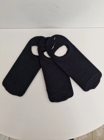 Lot 3 Paires Socquette Noir Femme
