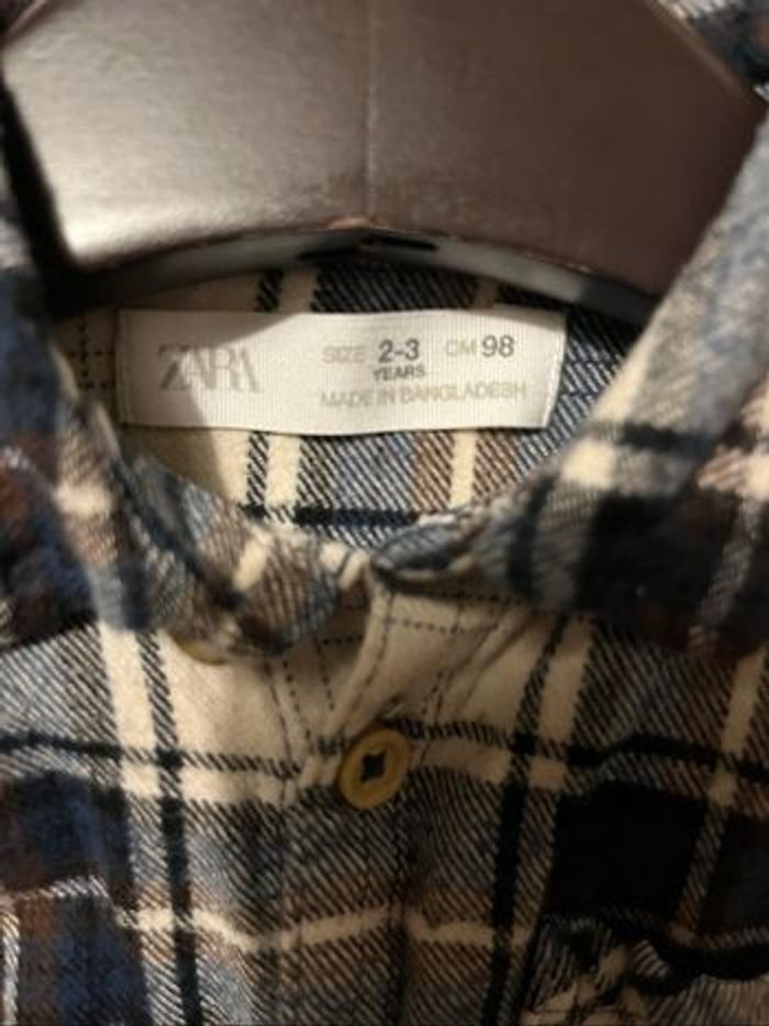 Chemise pour hiver garçon Zara - photo numéro 4
