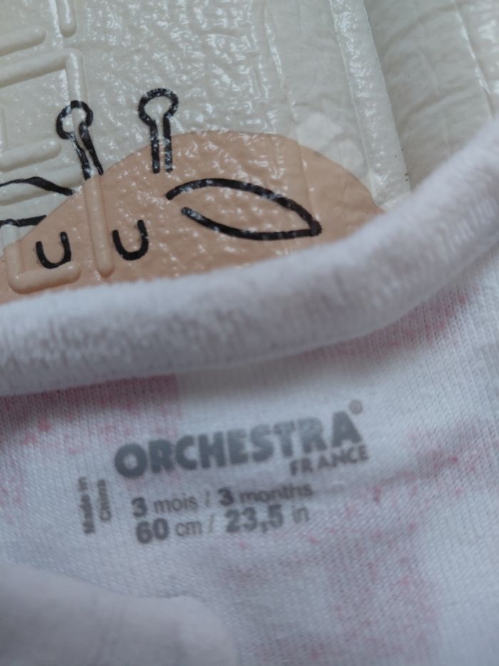 Pyjamas velours 3 mois - photo numéro 2