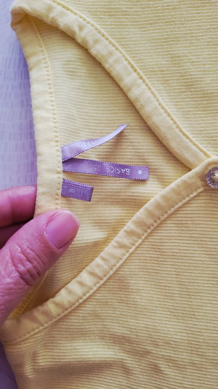 Gilet jaune boutonné ORC 8 ans - photo numéro 2