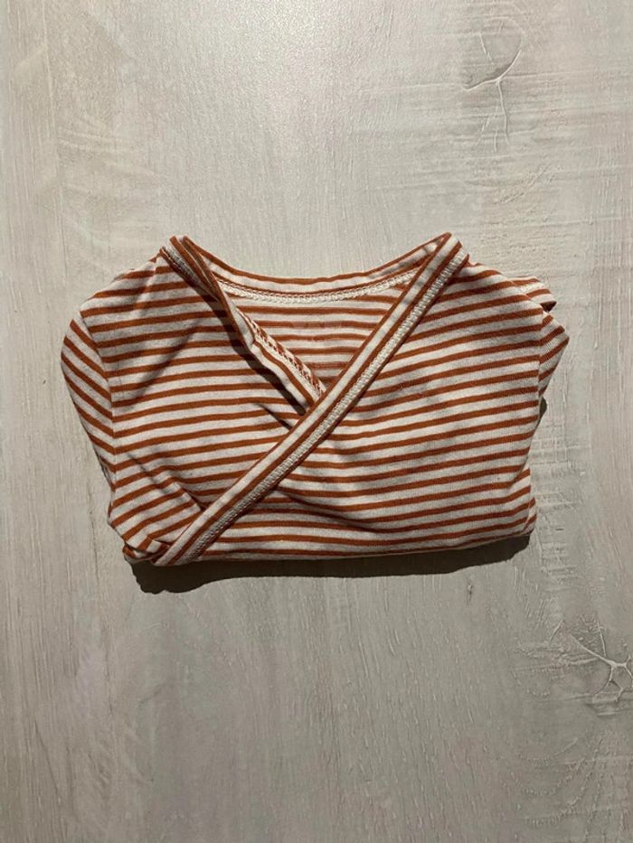 Lot body manches longues bébé taille 1 mois tape à l’œil - photo numéro 2