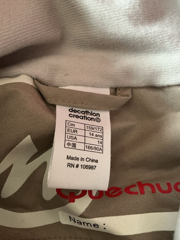 Combinaison de ski Décathlon 14ans - photo numéro 3