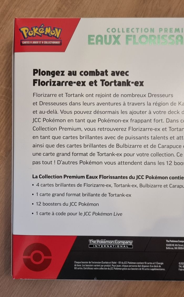 Pokemon écarlate et violet - EV3.5 - 151 - Eaux Florissantes - photo numéro 6