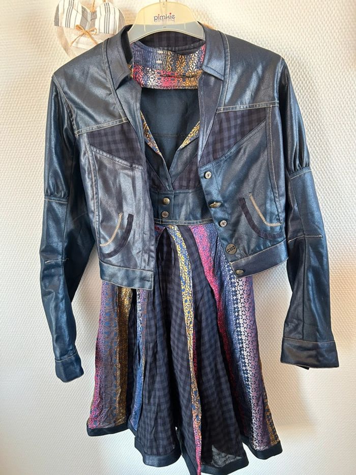 Ensemble tunique / blouson LMV - photo numéro 4