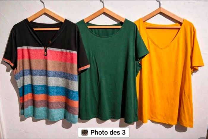 😍 lot 12 hauts taille 52 - photo numéro 3