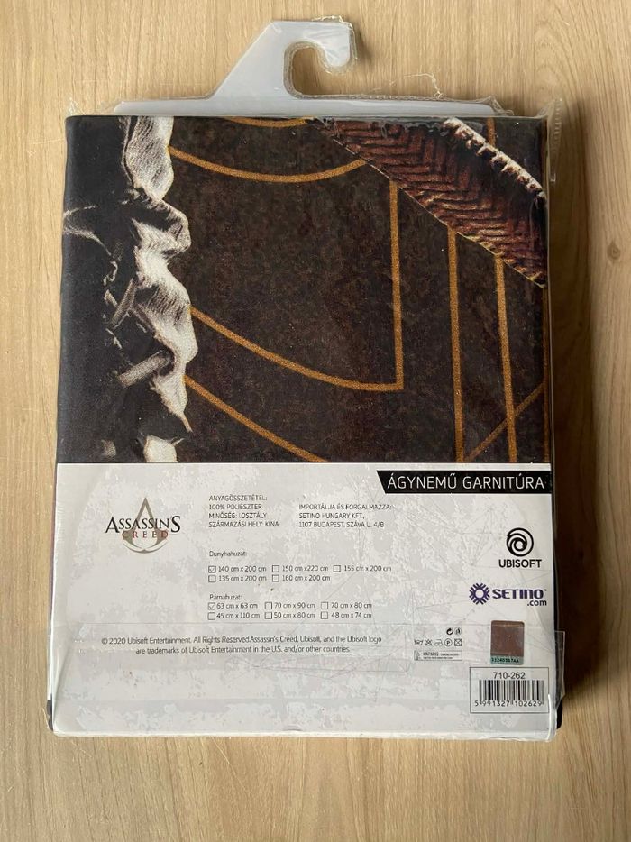 Parure de lit Assassin's Creed Origines Ubisoft 140x200 - photo numéro 2