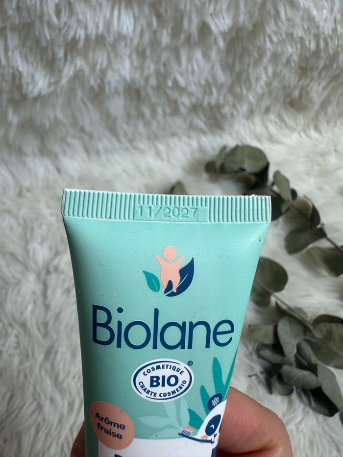 Dentifrice Biolane