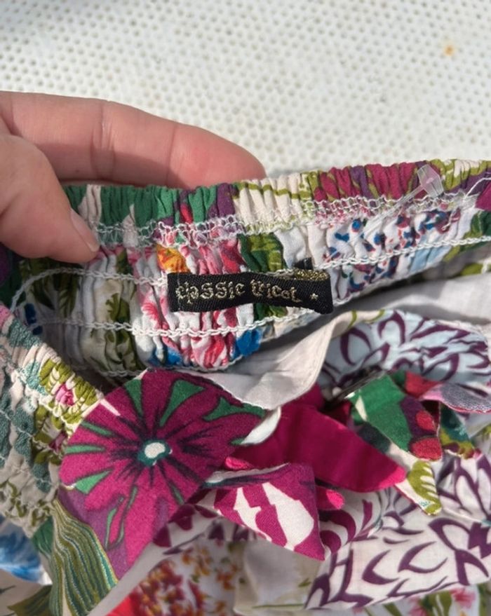 Robe Classic tricot fleurie taille s - photo numéro 3