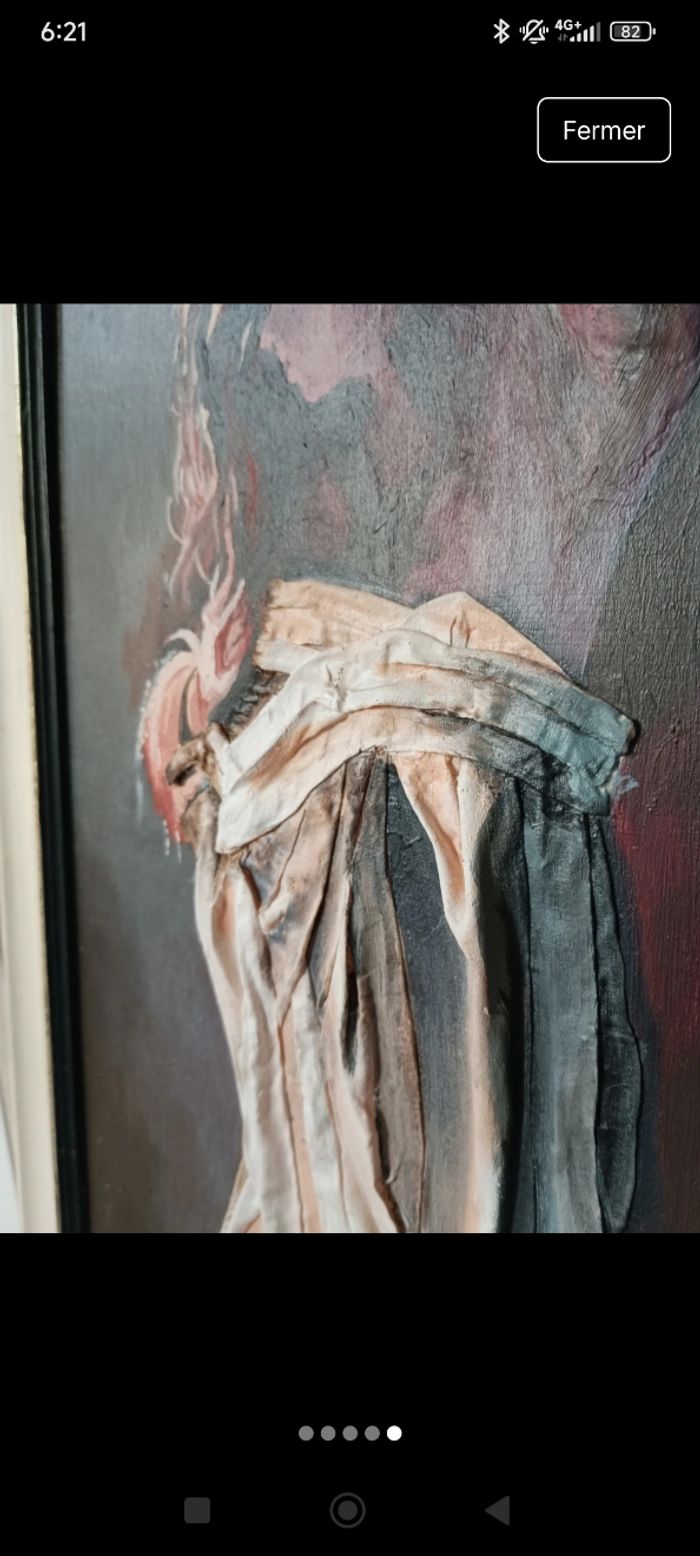 Tableau femme relief - photo numéro 5