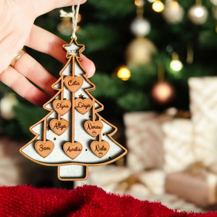 Boules de Noël personnalisées Famille - photo numéro 2