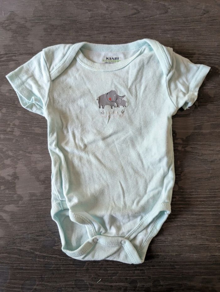 Body manches courtes éléphant