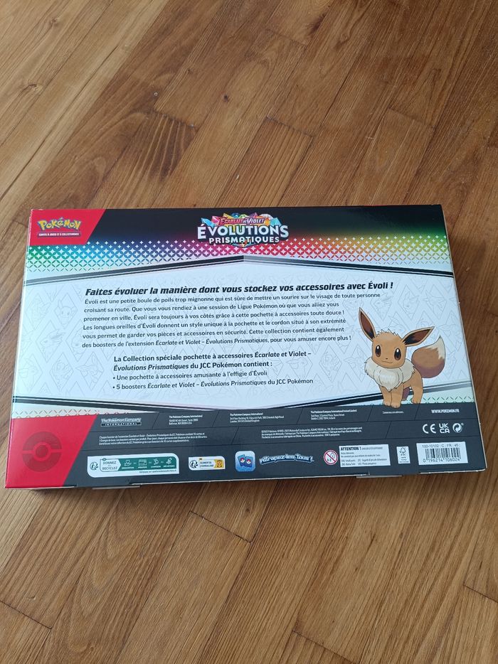 Pokémon - coffret pochette accessoires EV8.5 - photo numéro 4