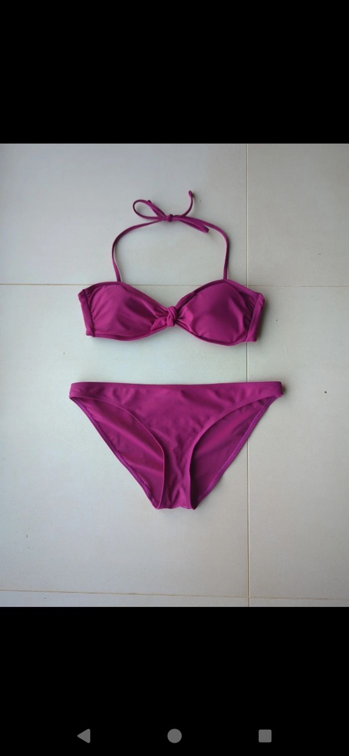 Maillot de bain bandeau tex neuf taille 42