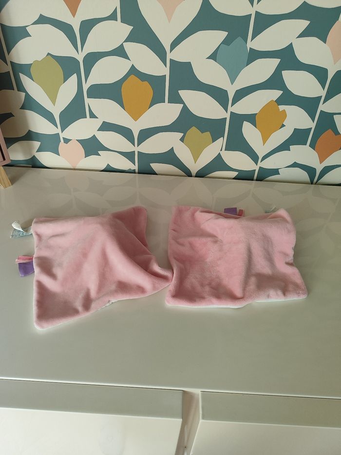 Doudou plat éléphant baby nat - photo numéro 2