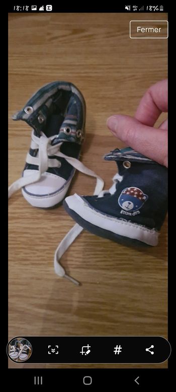 Chaussure souple 3 /6 mois