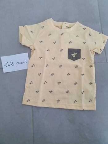 T-shirt 12 mois 1 an
