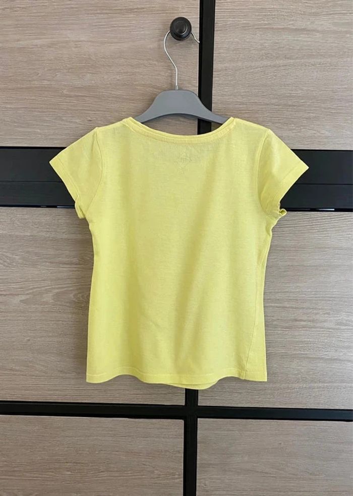 T-shirt Tex jaune Taille 4/5 ans "Hello Summer" - photo numéro 4