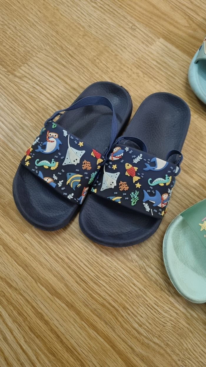 Sandale claquette nu pied chaussures - photo numéro 2