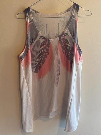 Débardeur plumes