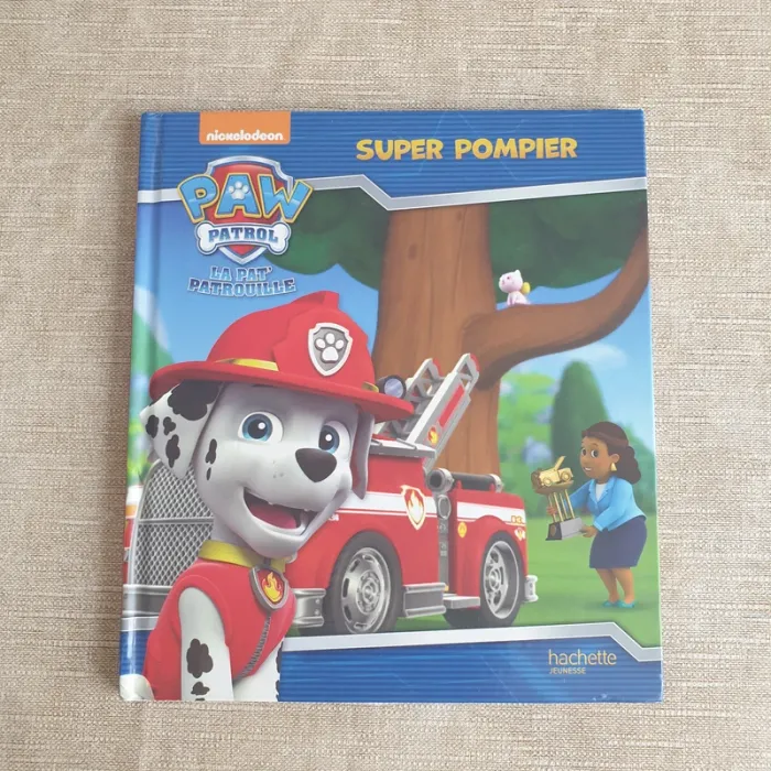 livre Paw Patrol La Pat' Patrouille - Super Pompier, en très bon état