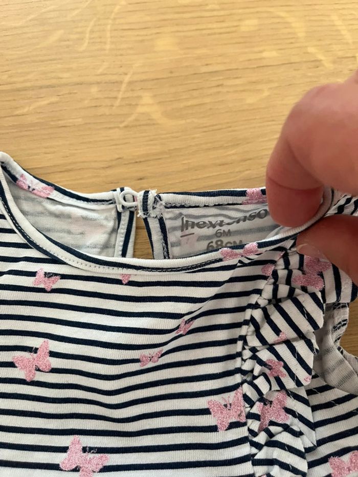 Lot de 4 robes d’été 6 mois - photo numéro 3