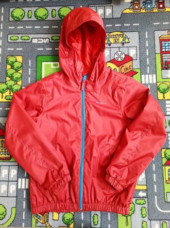 Veste demi saison rouge 8 ans 