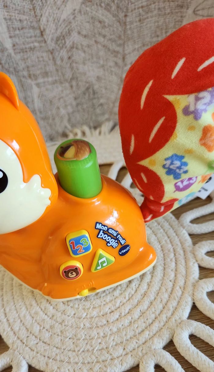 Écureuil interactif Bébé Jouet Vtech Orange - photo numéro 4