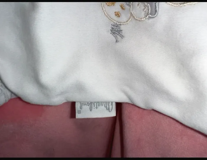Bodie unisexe manches longues blanc motif ourson Martifanel - photo numéro 3
