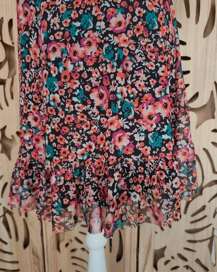 Robe imprimée fleurie manches bouffantes Taille L Trendyol - photo numéro 9