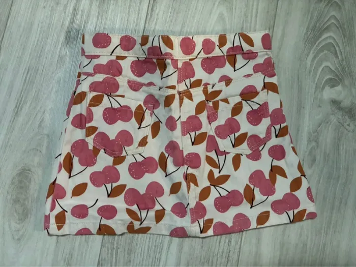 Jupe motif cerise - photo numéro 4