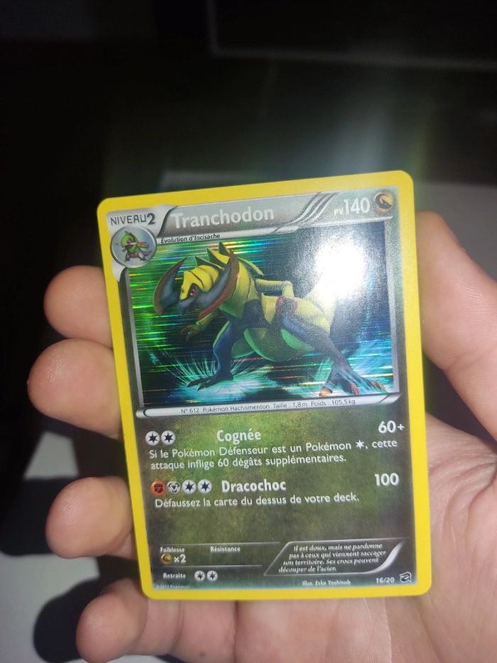 Lot carte Pokémon Holo coffre des dragons tranchodon coupenotte insicache - photo numéro 6