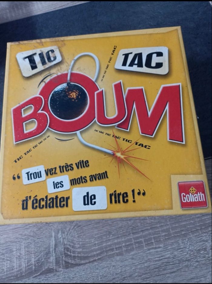 Jeu de société pour enfant - Tic tac boum