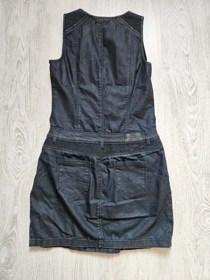Robe jean enduit - photo numéro 2