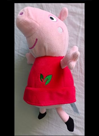 Peluche Peppa Pig en plastique recyclé