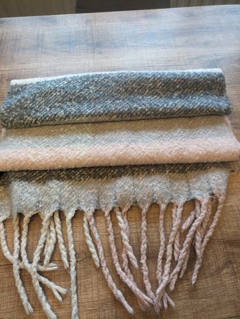 Écharpe douce hiver