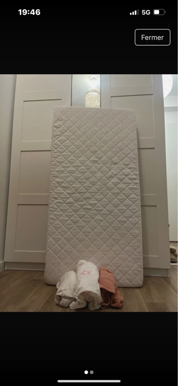 Matelas bébé abeil