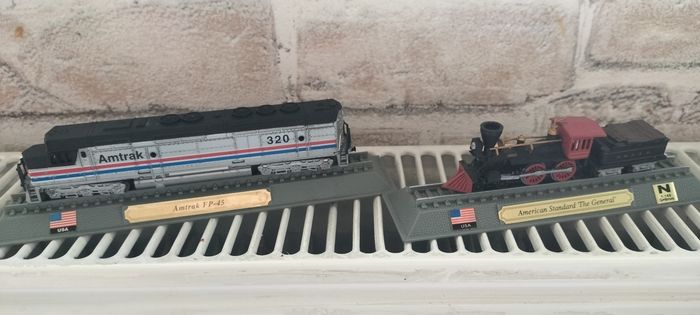 Lot de 2 trains de collection - photo numéro 2