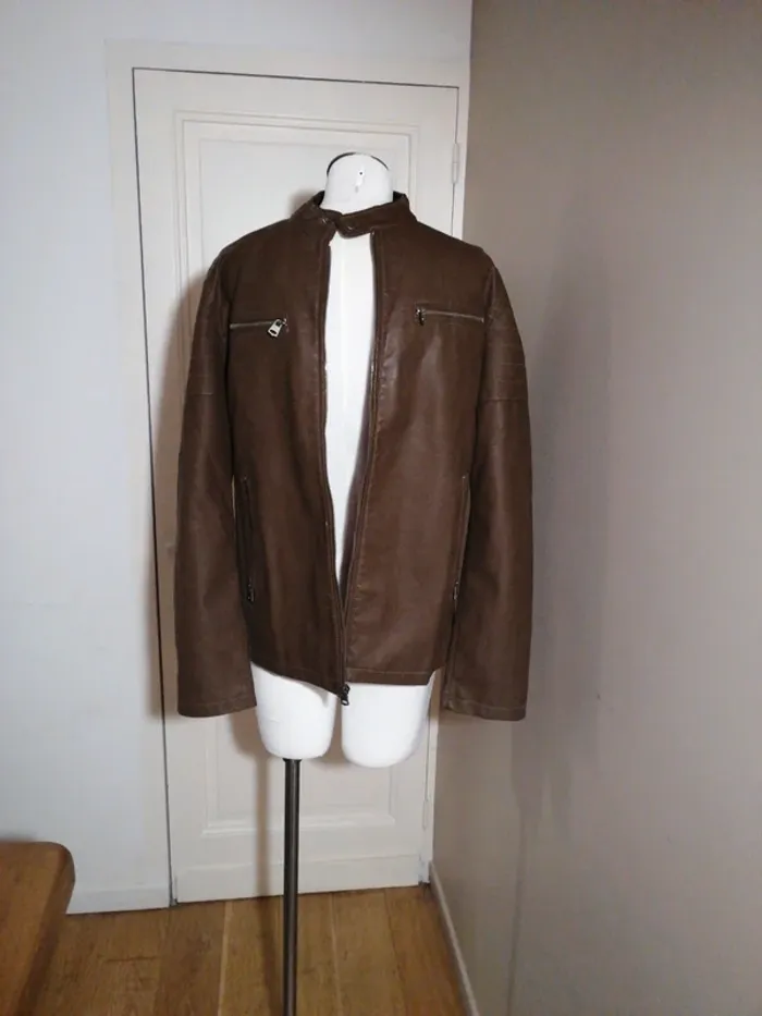 Blouson marron trappeur Taille M