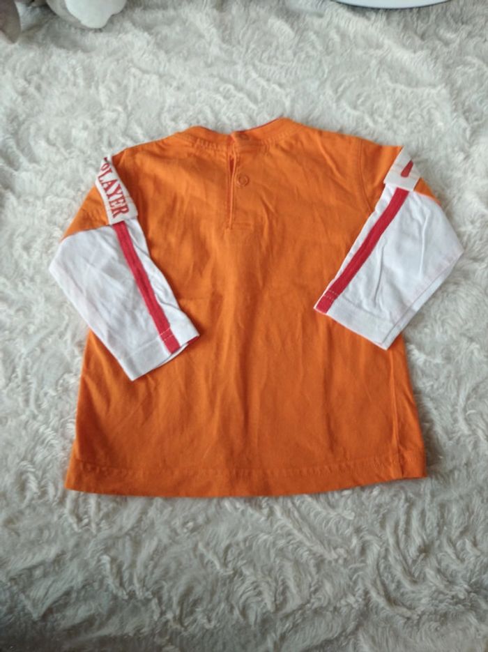 Tee shirt chemise manches longues Garçon 6 mois Base Ball Orchestra - photo numéro 7