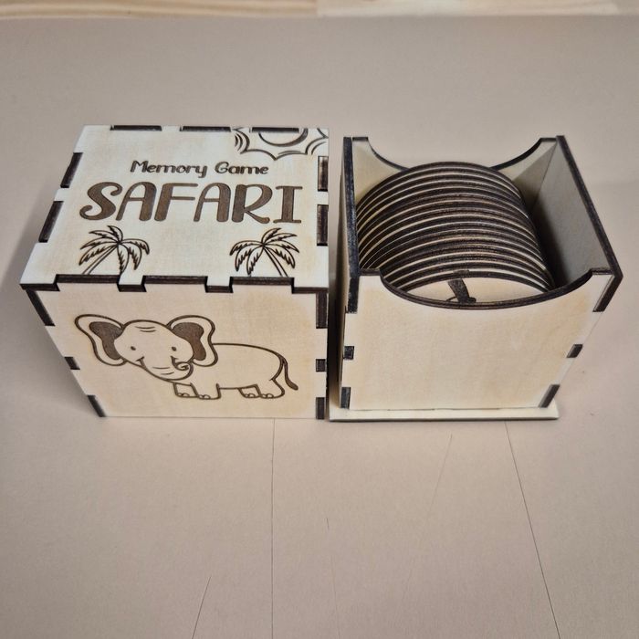 Jeu Éducatif en Bois : Mémory La Ferme - Développement de la Mémoire - photo numéro 2