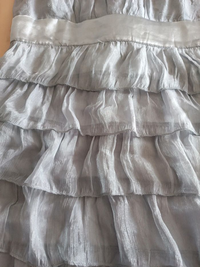 Robe de bal argenté - photo numéro 3