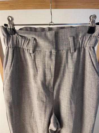 Pantalon toile taille élastiquée