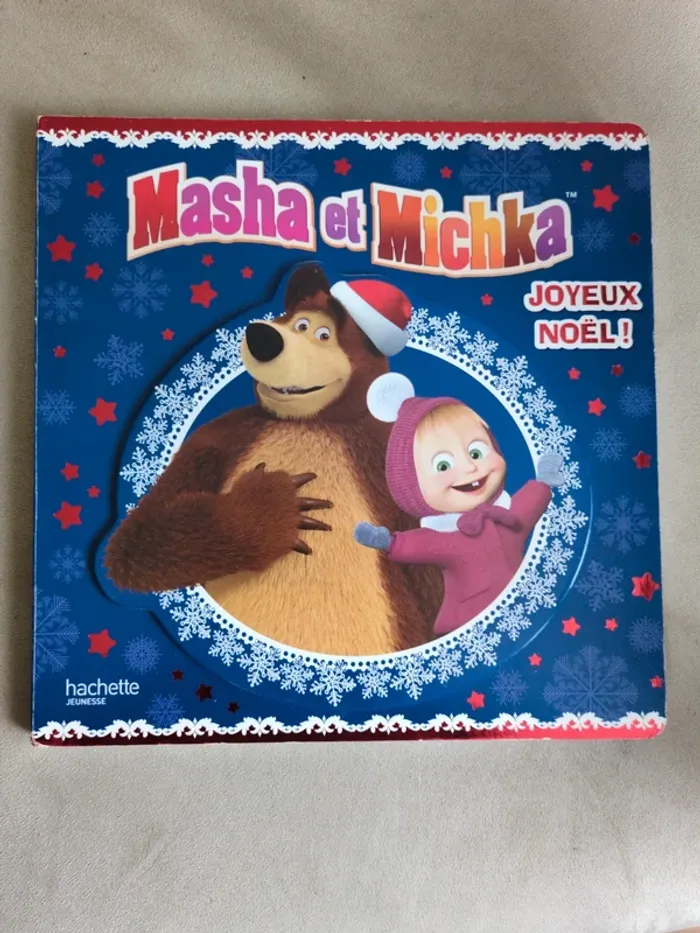 Livre enfant Masha et Michka : Joyeux Noël !