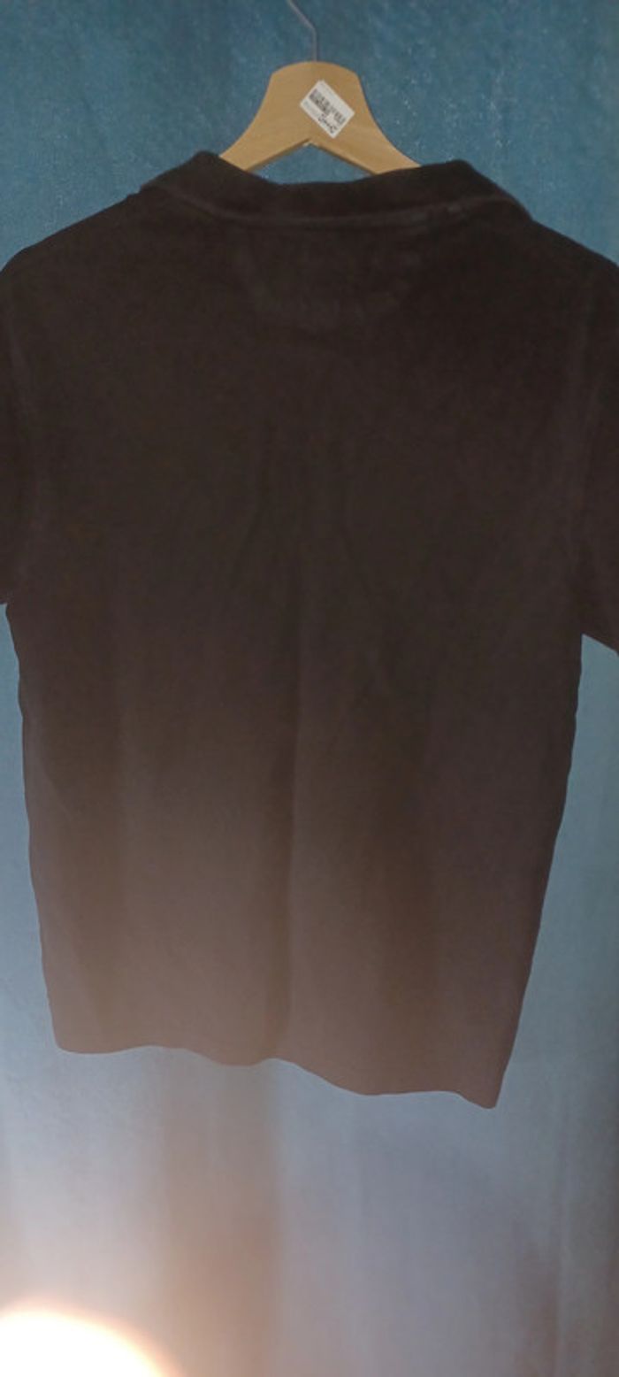 polo noir zara - photo numéro 2