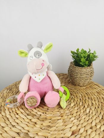 Doudou d'activités Vache Mots d'enfants