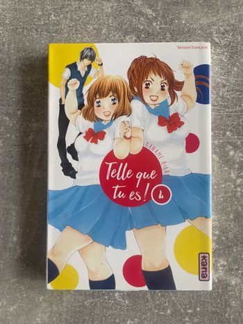 Manga Telle que tu es, tome 4 en version française.