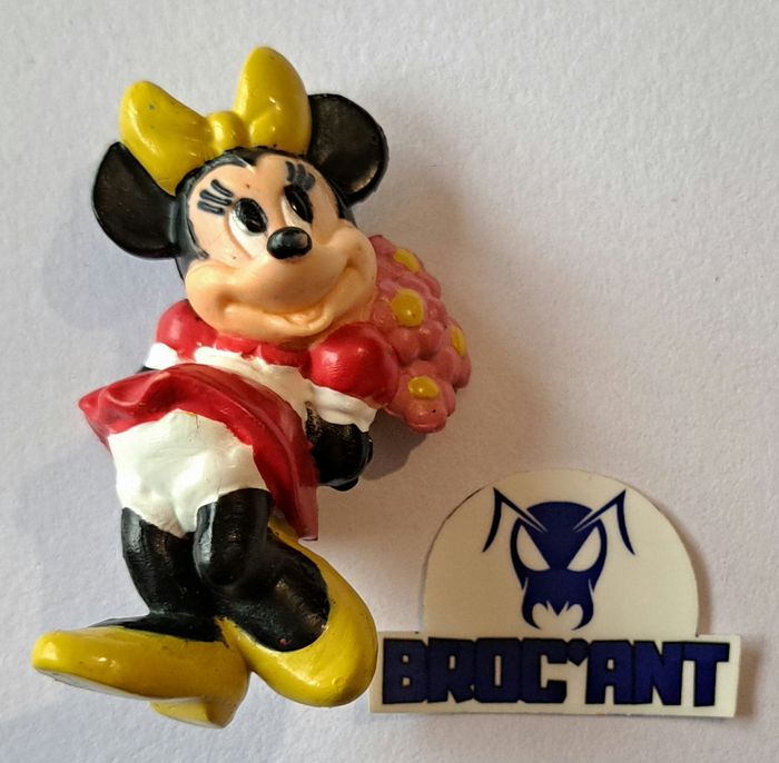Figurine Disney Minnie Mouse bouquet fleurs
