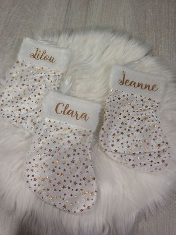 Chaussette de Noël à personnalisée