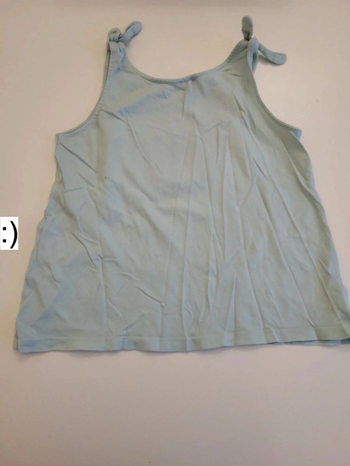 Débardeur bleu licorne 10 ans - photo numéro 4