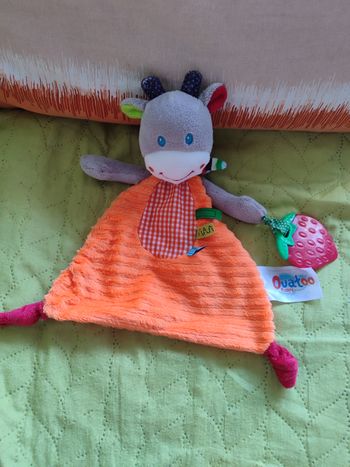 Doudou girafe nicotoy